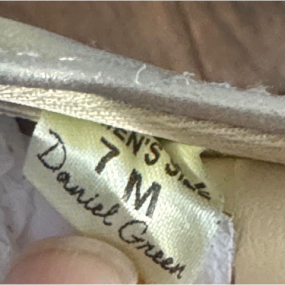 Daniel Green Women's Metallic Mules - Picture 2 of 2
